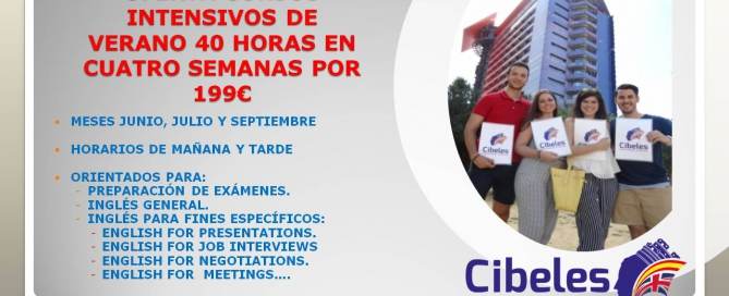 Cursos intensivos de verano